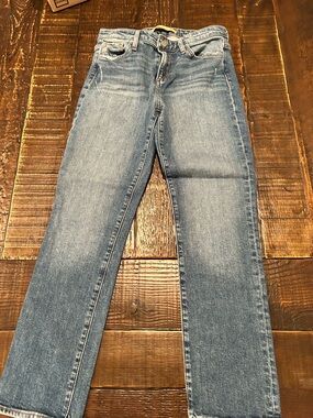 Joe's Jeans Straight-Leg Medium Blue Denim size 26